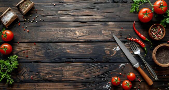 Elegant dessert and contact banner